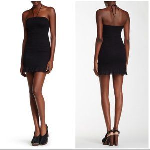 Free People Beach Babe Mini Smocked Dress Medium